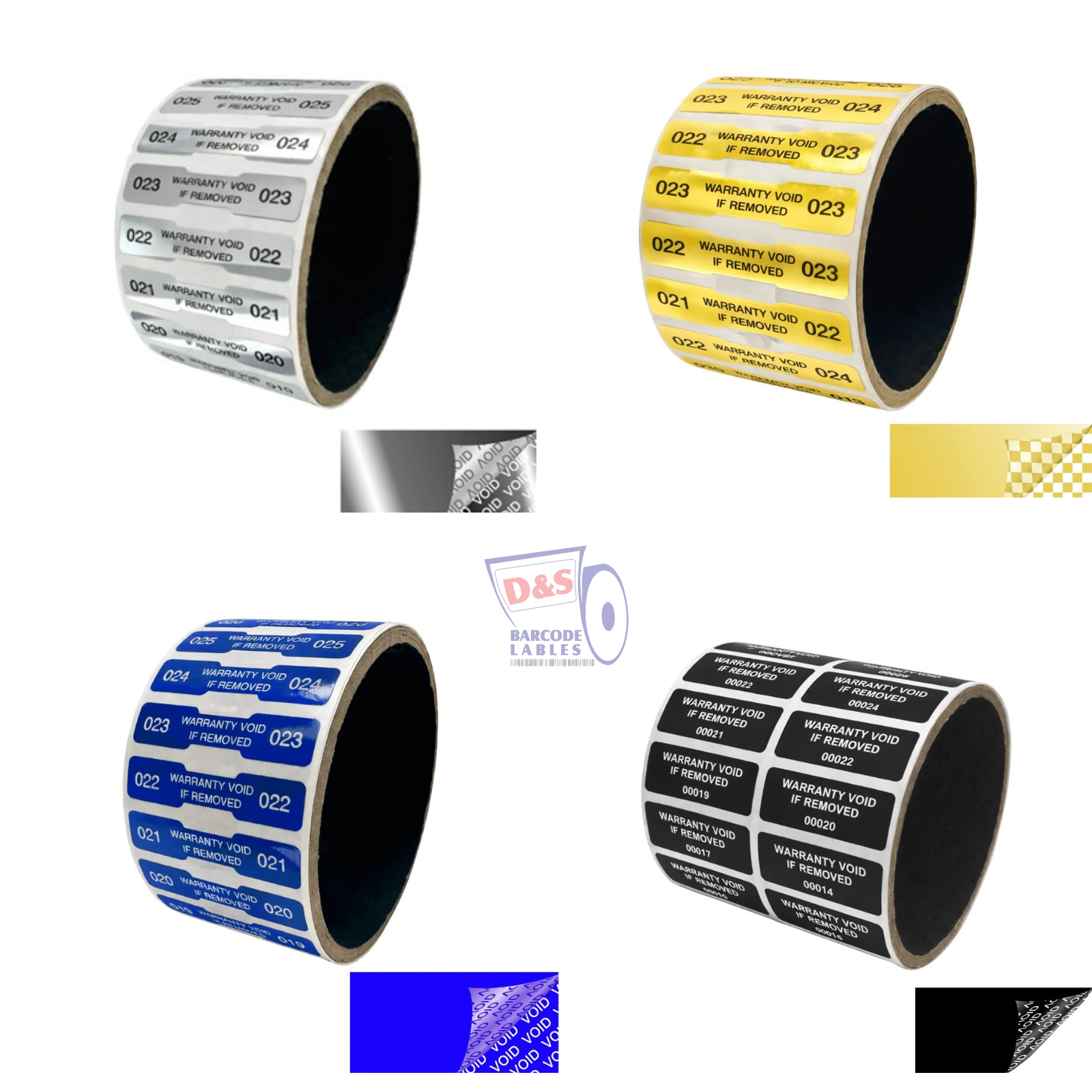 Security Sticker Labels