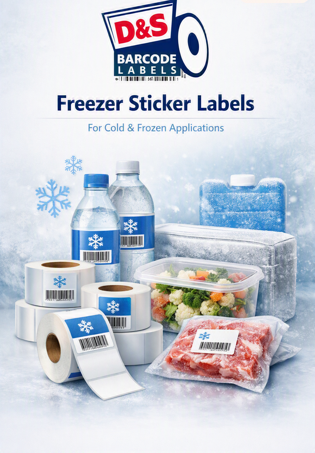 Freezer Sticker Labels